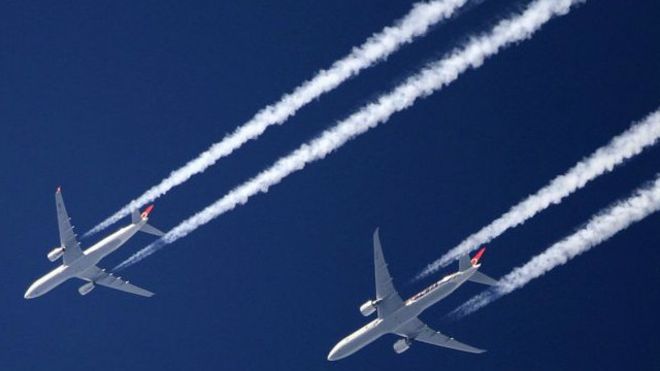 الانبعاثات من قطاع الطيران المدني حول العالم يماثل تقريبا نفس حجم الانبعاثات التي تنتجها ألمانيا بأسرها